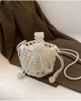 Pearls Shoulder Mini Bag