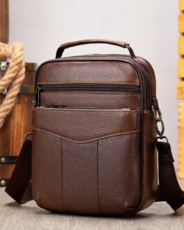 High-Quality Genuine Leather Shoulder Bag For Men Crossbody Bag