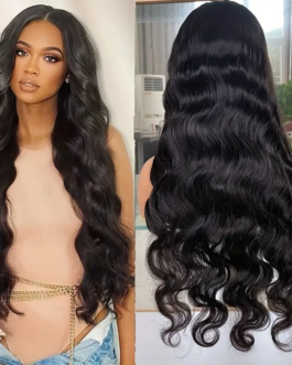 Junia 4×4 Body Wave Human Hair Lace Front Glueless Wig