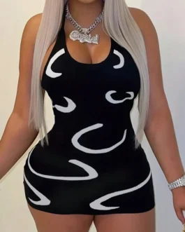 Plus Size Spaghetti Strap Dress