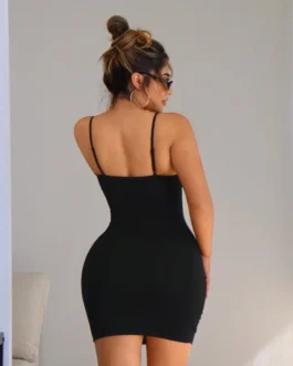 Black See-Through Sexy Tight Dress