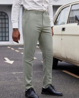 Plain And Simple Daily Casual Suit Pants