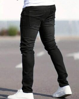 Slim Fit Denim Jeans With Pockets